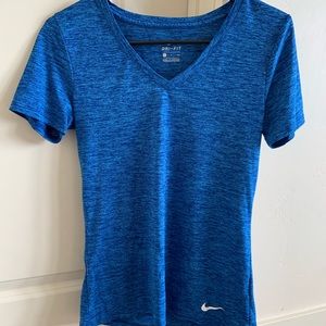 Blue Nike V Neck